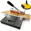 MANTISTOL Taglierina professionale per pavimenti in vinile rigido da 33 cm con strumento di riparazione per pavimenti, taglia LVP, WPC, LVT, SPC, VCT, PVC per lavori complessi! Nessuna scheggiatura, nessuna
