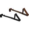 nextradeitalia 10PZ FERMANEVE PER TEGOLA PORTOGHESE h. 282 mm - colore marrone