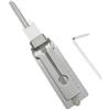 SENRISE Chiave Decoder 2 in 1 in acciaio inox Strumento di cracking chiave Lettore di chiavi (SS002Pro, chiave inclusa)