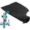 Generic Raccoglitore di polvere per , sacchetto per la polvere per circolare, portatile, nero, borsa per la raccolta della polvere per da tavolo, con cerniera, per troncatrice, collettore di
