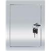 FEINZ Sportello di Ispezione 40x50 cm in Metallo Bianco | con Serratura Chiudibile a Chiave | Botola di Ispezione e Manutenzione per Parete e Soffitto | Porta di Accesso Robusta