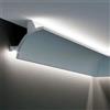 Eternal Parquet CORNICE A SOFFITTO con predisposizione LED 90x90 in POLIMERI - Polistrutturato (prezzo al metro)