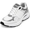 JOMIX Sneakers Uomo Tomaia in Rete Traspiranti Suola Spessa Antiscivolo Leggeri Morbidi Resistenti Comodi Flessibili Scarpe Uomo Sneakers per Camminate Vacanze Montagna