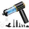 Famgoods Aspirapolvere per Auto, 25000Pa Aspirapolvere senza Fili 4 in 1, 3 Velocità Motore Brushless, 6000mAh Batteria Aspirapolvere Auto Potente, Mini Aspirapolvere Portatile per Peli di Animali,Auto,Casa