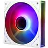 Thermalright TL-M12RW-S CPU ARGB Ventola da 120 mm, 4 Pin PWM Connettore Silenziosa per Computer con Cuscinetto S-FDB, Desktop Ventola con Effetto Luminoso