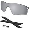 Predrox RadarLock Path Lenti e Gomma Kit di ricambio per Oakley Polarized