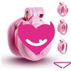 SuperLove Sissy Inverted Chastity Cage with Negative Bondage Gear Pink