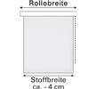 Gardinia Seitenzug-Rollo LICHTDURCHLÄSSIG 715 Uni champagner 52 x 180 cm