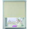 Gardinia Seitenzug-Rollo LICHTDURCHLÄSSIG 715 Uni champagner 92 x 180 cm