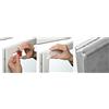 Gardinia EASYFIX tenda a rullo decor 721 ricamo argento 75 x 150 cm