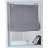 Kutti Tenda a pacchetto / Tenda ad occhielli oscurante Dimout senza forature, grigia, 60 x 130 cm