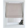 Kutti Tenda romana / tenda a rullo ad occhielli Dimout senza foratura crema 45 x 130 cm
