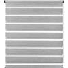 Gardinia Doppelrollo de luxe grau-melange 90 x 240 grau-melange