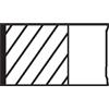 MAHLE 081 RS 00106 0N2 Set di fasce elastiche per BMW Serie 3 Station Wagon (E91), Serie 3 Berlina (E90), Serie 5 Station Wagon (F11), Serie 1 Hatchback (E87), Serie 5 Berlina (E60) e X3
