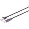 S-CONN maximum connectivity S/CONN maximum connectivity 14-52055, Cavo, USB, Ethernet, 1000 Mbit/s, Nero