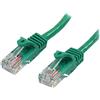 StarTech Cavo Ethernet Cat5e Antigroviglio 2m, Poe, Verde (45PAT2MGN) | Cavo Patch UTP, Conduttori in Rame, Supporta Gigabit Ethernet
