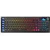 Corsair VANGUARD AIR 99 Wireless Tastiera da gioco RGB a basso profilo, QWERTY UK, layout al 99%, interruttore OPX, Hyper-Polling 8000 Hz, integrazione Stream Deck, Flashtap SOCD - Nero