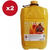 Tecno Air System Combustibile liquido petropur top 2 taniche da 18lt - totale di 36 litri