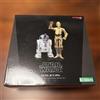 KOTOBUKIYA ARTFX + Star Wars R2-D2 & C-3PO kit modellino in PVC scala 1/10 nuovo mai aperto