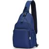 AOTIAN Piccolo Borsa a Tracolla Uomo Donna, Zaino Monospalla | Mini Leggera Borse Petto Antifurto per Viaggi Palestra Ciclismo, Multi Tasche, Adatto per Tablet 11", Resistente all'acqua