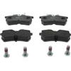 FERODO Kit pastiglie freni Posteriore non predisposto per visualizzazione avviso usura con accessori FDB1319 Compatibilità con FORD Fiesta Mk6 Hatchback JA8, JR8 FOCUS DAW, DBW FOCUS Tre volumi DFW