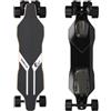 Qekud Skateboard elettrico ad alte prestazioni con telecomando, velocità massima 40/45 km/h, autonomia di 30 km, ideale per strade e pendolari