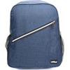 Generico Zaino Frigo Termico 15 Litri per Picnic Campeggio Lavoro, Borsa Frigo Portatile Idrorepellente con Spallacci Imbottiti, 2 tasche termiche e due tasche laterali, colore blu, misure cm 29x14x38