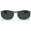 Ray-Ban Occhiali da Sole RB3119M 002/R5 Olympian I Deluxe Nero/Blu Unisex 62/18/125