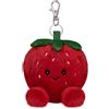 AMI PLUSH Portachiavi palm pals - fragola 10 cm