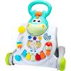 Infantino tavolo girello 3 in 1 per sedersi, camminare e giocare