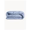 Dalfilo Copripiumino in raso di cotone Sky Blue - Blu