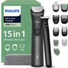 PHILIPS Regolabarba e capelli PHILIPS MG9531/15, 10 pettini distanziatori, 11 livelli di taglio, Accumulatore, Autonomia 120 min, Nero