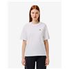 Lacoste T-shirt Lacoste Relaxed Fit Logo manica corta bianco donna - 44