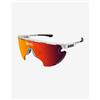 Scicon Occhiali Scicon Aerowing Lamon trasparente con lente a specchio SCN-PP rosso