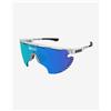 Scicon Occhiali Scicon Aerowing Lamon trasparente con lente a specchio SCN-PP blu