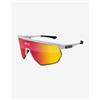 Scicon Occhiali Scicon Aerowing bianco brillante con lente a specchio SCN-PP rosso