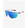 Scicon Occhiali Scicon Aerowing bianco brillante con lente a specchio SCN-PP blu