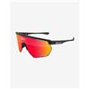 Scicon Occhiali Scicon Aerowing nero carbonio opaco con lente a specchio SCN-PP rosso