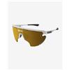 Scicon Occhiali Scicon Aerowing Lamon bianco brillante con lente a specchio SCN-PP bronzo