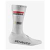 Castelli Copriscarpe Soudal Quick-Step 2025 Fast Feet 2 TT bianco - L