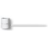 Shure WL183MW/O-TQG LAVALIER MICROPHONE, OMNI, WHITE 1 cm Condenser Lavalier, White, Omnidirectional, TA4F Termination Pouch, Tie Clip, Snap-Fit Windscreen
