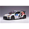 IXO 18RMC212A 1:18 GR YARIS Rally2 Finland 2024 #37 Auto Modello Bianco