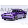AUTOart 71768 1:18 Dodge Challenger SRT Super Stock 2023 Plum Crazy / Purple