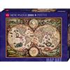 Heye VD-29666 Puzzle Vintage World Zigic, 2000 Pezzi, 97 x 69 cm