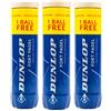 Dunlop Fort Padel x4 - Set 3 Tubi da 4 Palline