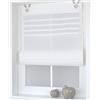 Kutti Tenda romana / tenda a rullo con occhielli Tubi Kessy senza foratura | bianco 80x140