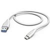 Hama Cavo di sincronizzazione per la ricarica, spina USB Tipo-C - USB 3.0-A, 1,5 m, bianco (00178397)
