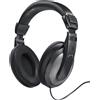 HAMA Cuffie Over-Ear con guscio cablato nere