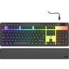 Hama 00217830 Tastiera Gaming USB QWERTZ tedesca nera