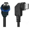 MOBOTIX Cavo MOBOTIX S7x da Mini USB-C a Mini USB, angolato-dritto, 5 m